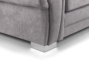 Verona Scatterback Sofa - Grey Swivel Chair - 105 CM 