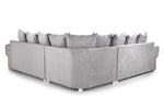 Verona Scatterback Sofabed - Grey Large Corner - 263 x 263 CM 
