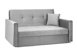 Viva Sofabed - Plush Grey 2 Seater - 153 CM 