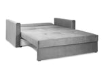 Viva Sofabed - Plush Grey 2 Seater - 153 CM 