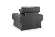 Brandon Sofa - Grey Armchair - 113 CM 