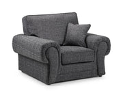 Brandon Sofa - Grey Armchair - 113 CM 