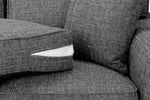 Brandon Footstool - Grey - 77 CM 