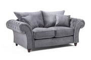 Richmond Fullback Sofa - Grey 2 Seater - 202 CM 