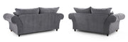 Richmond Fullback Sofa - Grey 3+2 Set - 236 x 202 CM 