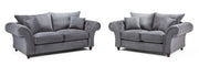 Richmond Fullback Sofa - Grey 3+2 Set - 236 x 202 CM 