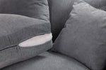 Richmond Fullback Sofa - Grey Armchair - 145 CM 