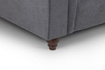 Richmond Fullback Sofa - Grey Armchair - 145 CM 