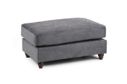 Richmond Footstool - Grey - 100 CM 