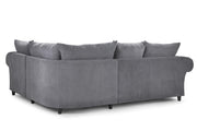 Richmond Fullback Sofa - Grey Right Hand Facing Corner - 270 x 210 CM 