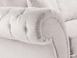 Richmond Fullback Sofa - Stone 4 Seater 