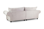 Richmond Fullback Sofa - Stone 4 Seater 