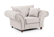 Richmond Fullback Sofa - Stone Armchair - 145 CM 