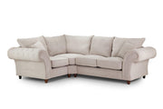 Richmond Fullback Sofa - Stone Left Hand Facing Corner - 270 x 210 CM 