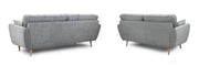 Zinc Sofa - Grey 3+2 Set - 196 x 153 CM 