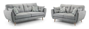Zinc Sofa - Grey 3+2 Set - 196 x 153 CM 