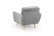 Zinc Sofa - Grey Armchair - 88 CM 