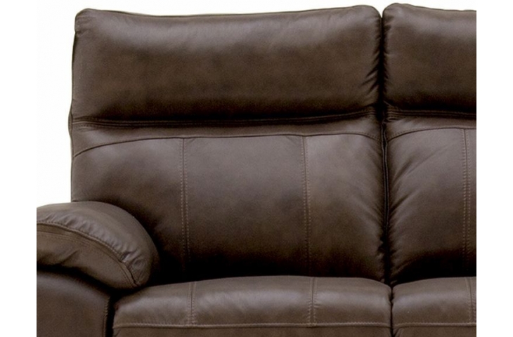 Positano Brown Leather 2 Seater Sofa, Positano Leather Sofa